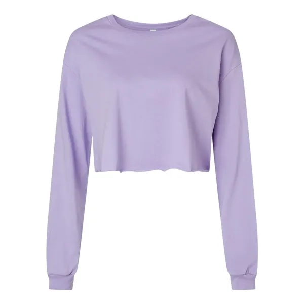 Bella+Canvas Fast Fashion Women's Cropped Long Sleeve Tee... from ASI 84358 S&S Activewear