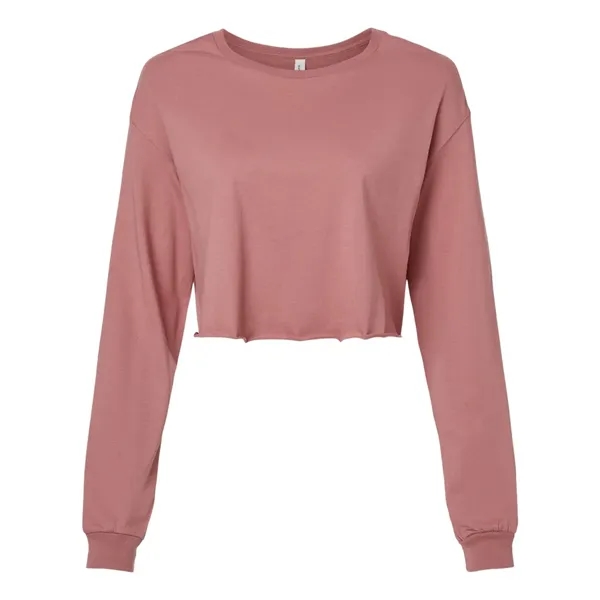 Bella+Canvas Fast Fashion Women's Cropped Long Sleeve Tee... from ASI 84358 S&S Activewear