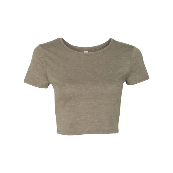 Ladies' crop t-shirt. Blank.... from ASI 84358 S&S Activewear