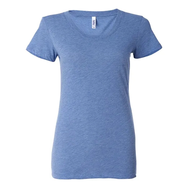 Women's tri-blend short sleeve crewneck t-shirt. Blank product.... from ASI 84358 S&S Activewear