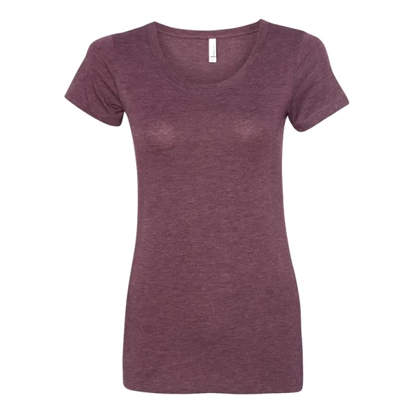 Women's tri-blend short sleeve crewneck t-shirt. Blank product.... from ASI 84358 S&S Activewear