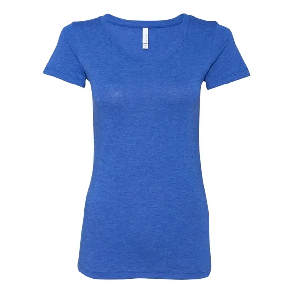 Women's tri-blend short sleeve crewneck t-shirt. Blank product.... from ASI 84358 S&S Activewear