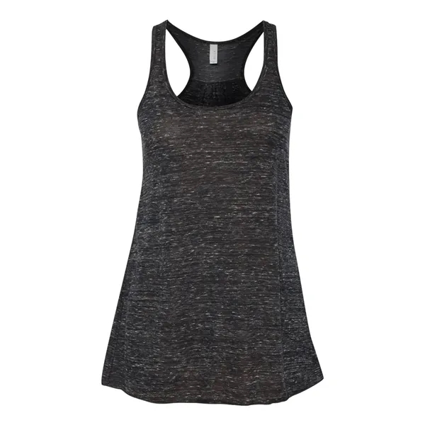 Women's flowy racerback tank top with several fabrications for different colors.... from ASI 84358 S&S Activewear
