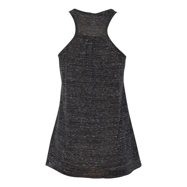 Women's flowy racerback tank top with several fabrications for different colors.... from ASI 84358 S&S Activewear