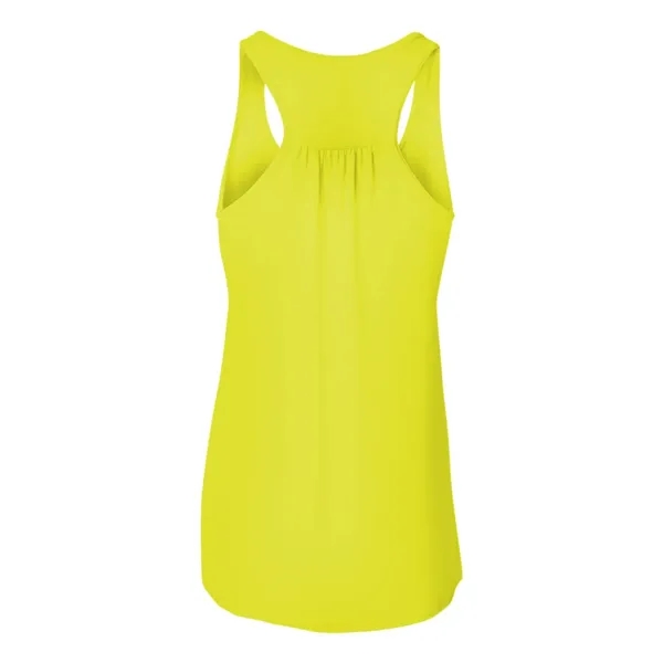 Women's flowy racerback tank top with several fabrications for different colors.... from ASI 84358 S&S Activewear
