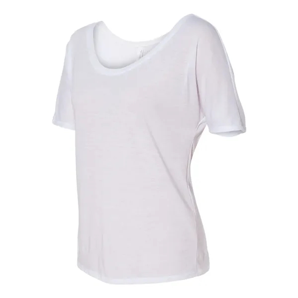 Women's flowy crewneck drop sleeve shirt. Blank product.... from ASI 84358 S&S Activewear