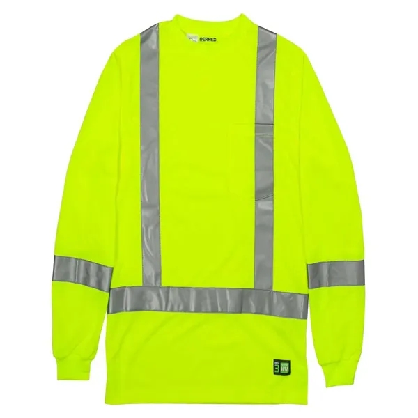 Berne Apparel Tall Hi-Vis Class 3 Performance T-Shirt... from ASI 84358 S&S Activewear
