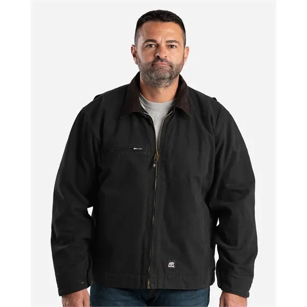 Berne Apparel Highland Washed Gasoline Jacket... from ASI 84358 S&S Activewear