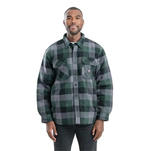 Berne Apparel Tall Timber Flannel Shirt Jacket... from ASI 84358 S&S Activewear