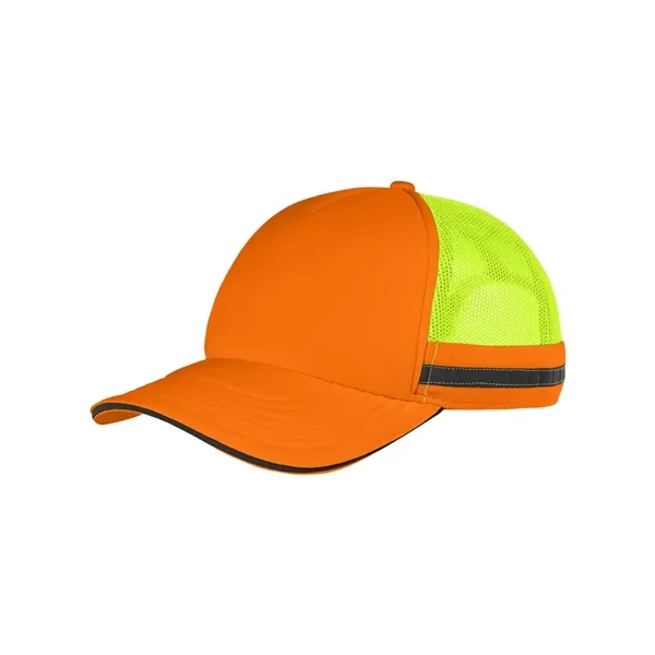 Big Accessories Safety Trucker Cap... from ASI 84358 S&S Activewear