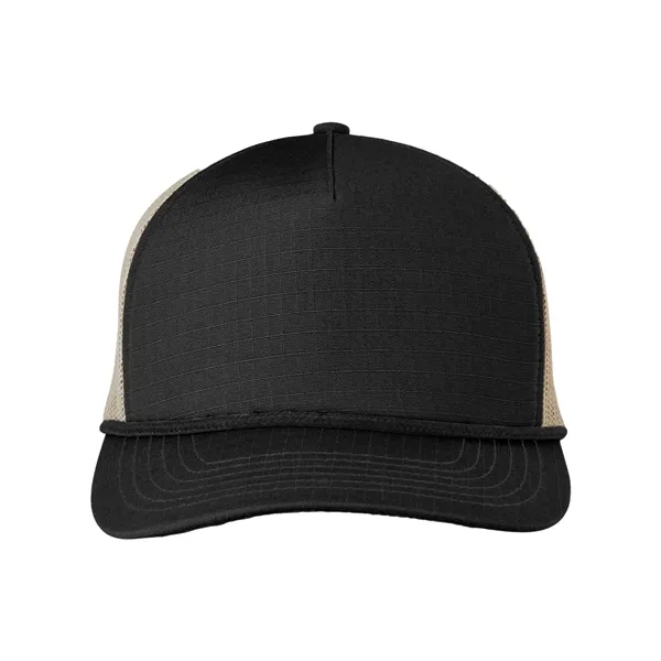 Big Accessories Lariat Ripstop Trucker Cap... from ASI 84358 S&S Activewear