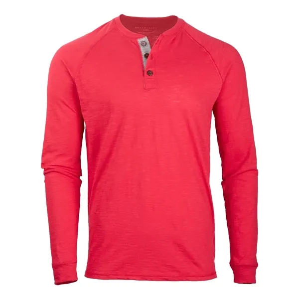 Boxercraft Henley Long Sleeve T-Shirt... from ASI 84358 S&S Activewear