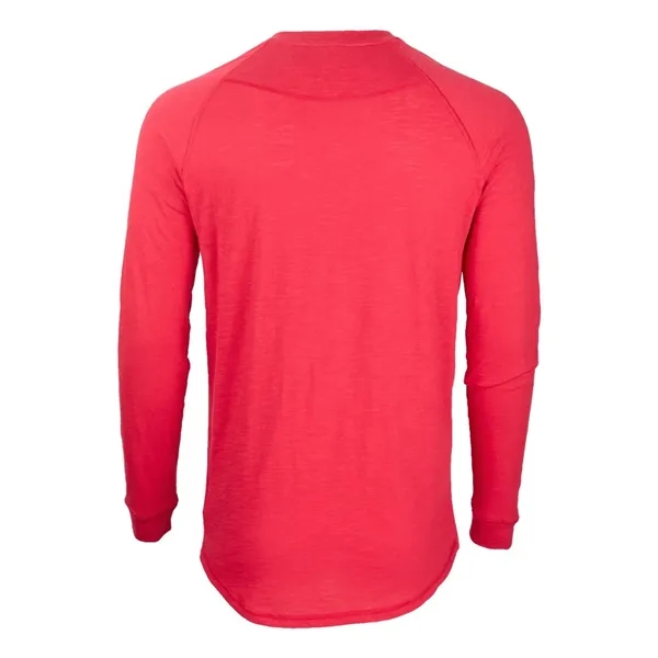 Boxercraft Henley Long Sleeve T-Shirt... from ASI 84358 S&S Activewear