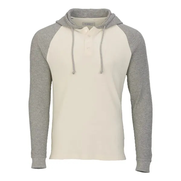 Boxercraft Waffle Knit Pullover Hooded Long Sleeve T-Shirt... from ASI 84358 S&S Activewear