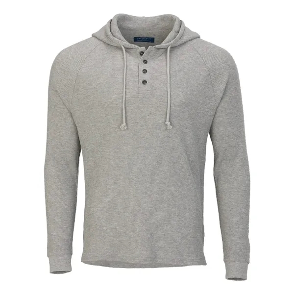 Boxercraft Waffle Knit Pullover Hooded Long Sleeve T-Shirt... from ASI 84358 S&S Activewear