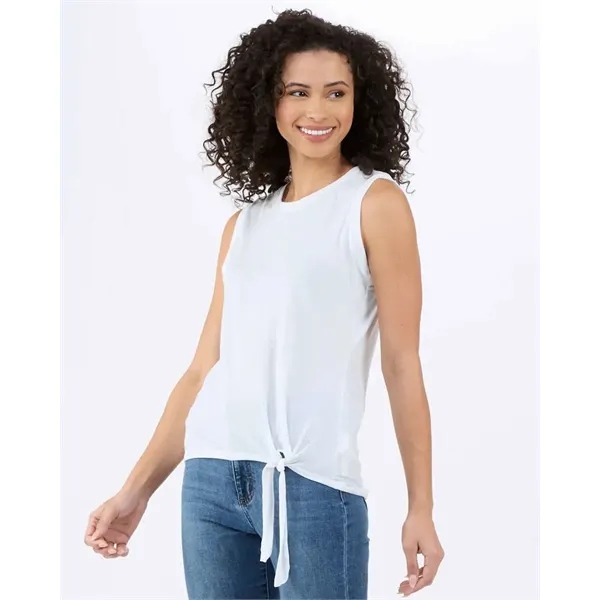 Boxercraft Women's Knot Front T-Shirt... from ASI 84358 S&S Activewear