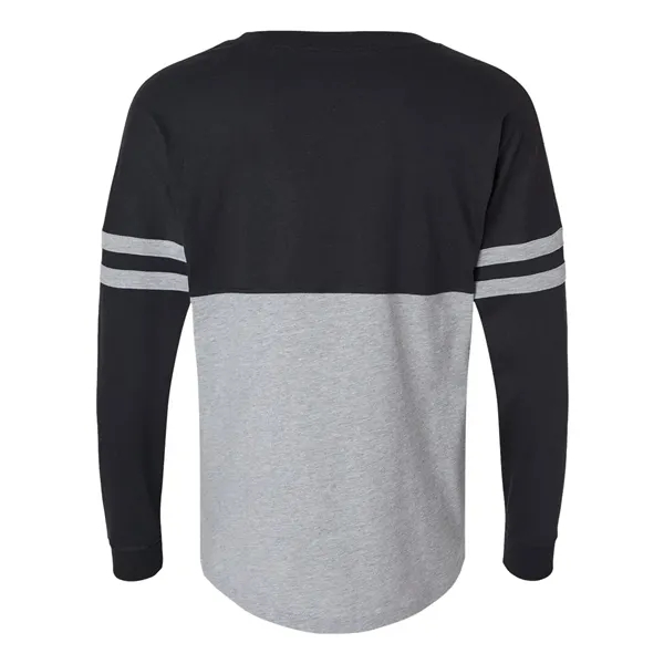 Boxercraft Women's Pom Pom Long Sleeve Jersey T-Shirt... from ASI 84358 S&S Activewear