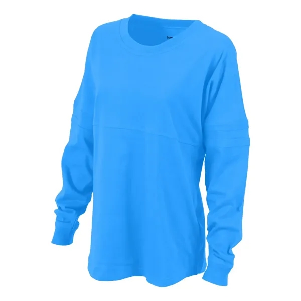 Boxercraft Women's Pom Pom Long Sleeve Jersey T-Shirt... from ASI 84358 S&S Activewear