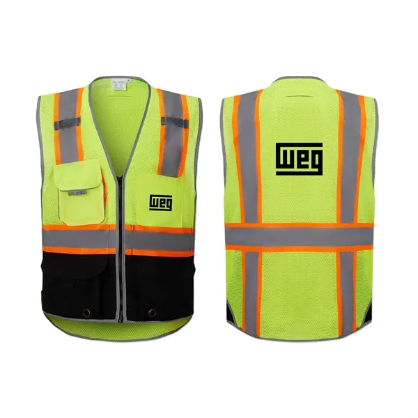 Safety vest with a 3C logo.... from ASI 98360 WOWLine