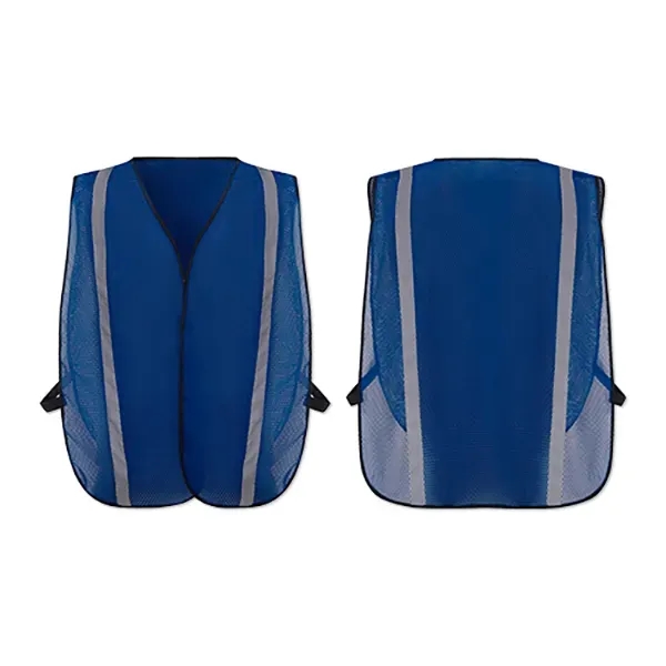 Polyester safety vest with a hook and loop closure and 3C... from ASI 98360 WOWLine