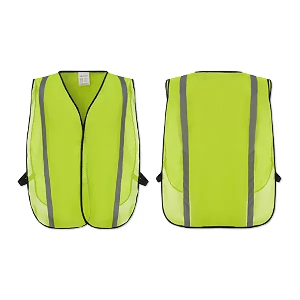 Polyester safety vest with a hook and loop closure and 3C... from ASI 98360 WOWLine