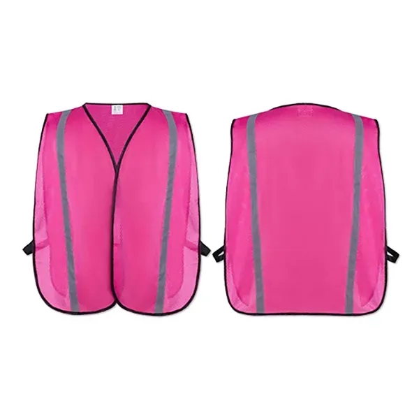 Polyester safety vest with a hook and loop closure and 3C... from ASI 98360 WOWLine