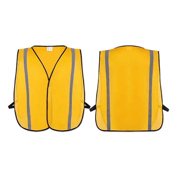 Polyester safety vest with a hook and loop closure and 3C... from ASI 98360 WOWLine