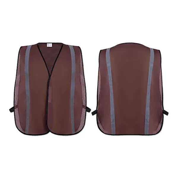 Polyester safety vest with a hook and loop closure and 3C... from ASI 98360 WOWLine