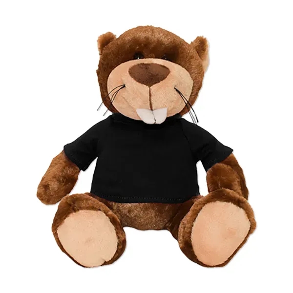 Stuffed beaver with a customizable t-shirt.... from ASI 98360 WOWLine