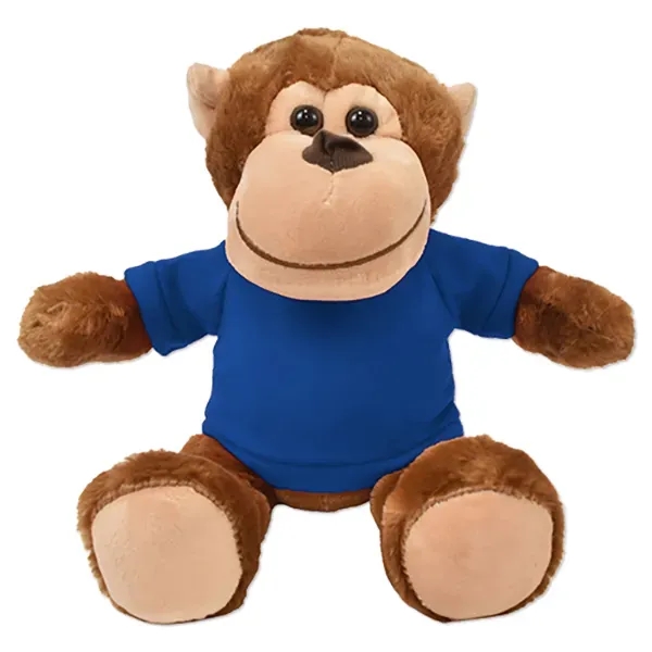 Stuffed monkey with a customizable t-shirt.... from ASI 98360 WOWLine