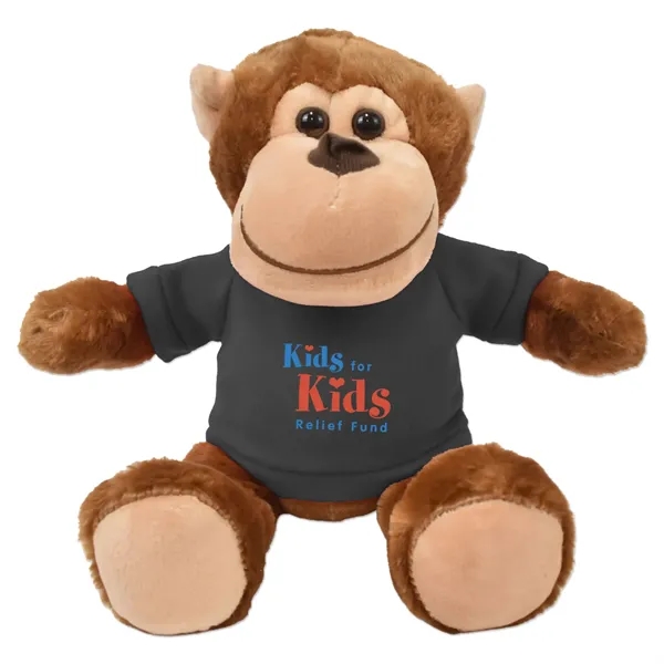 Stuffed monkey with a customizable t-shirt.... from ASI 98360 WOWLine