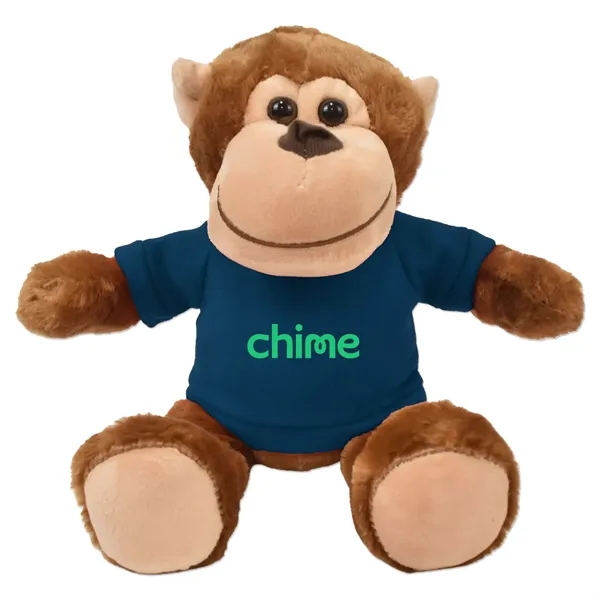 Stuffed monkey with a customizable t-shirt.... from ASI 98360 WOWLine
