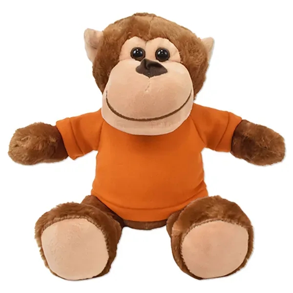 Stuffed monkey with a customizable t-shirt.... from ASI 98360 WOWLine