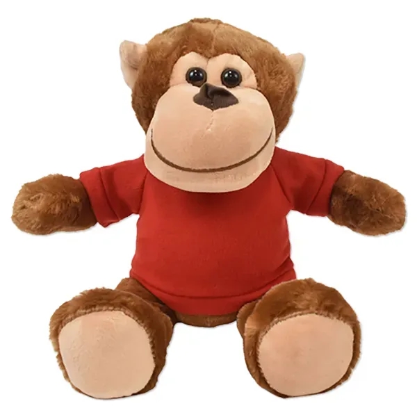 Stuffed monkey with a customizable t-shirt.... from ASI 98360 WOWLine