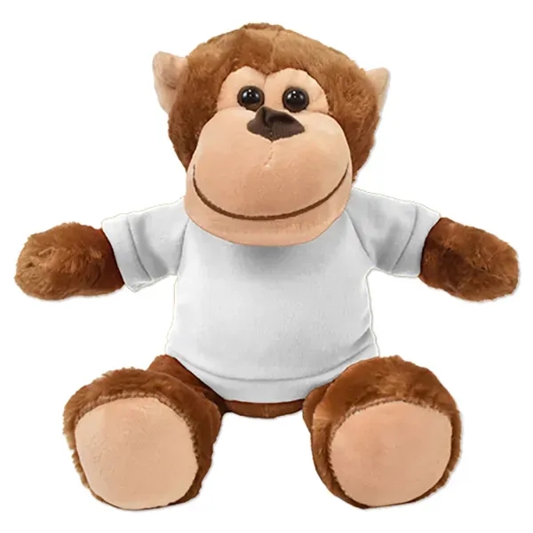 Stuffed monkey with a customizable t-shirt.... from ASI 98360 WOWLine