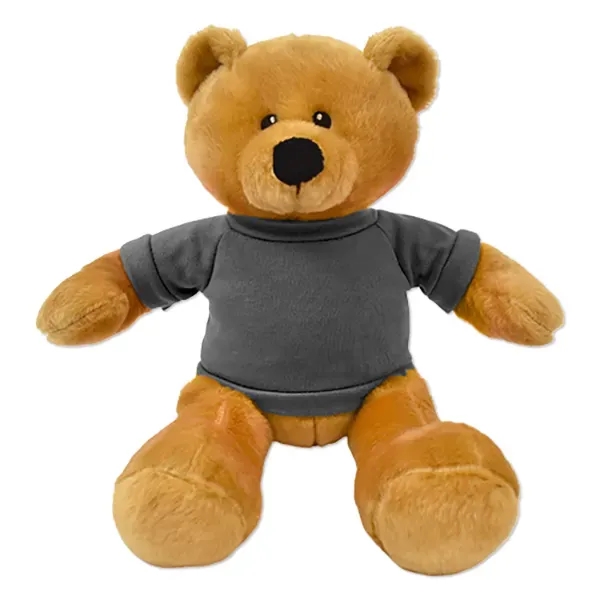 Soft plush stuffed bear with customizable t-shirt.... from ASI 98360 WOWLine