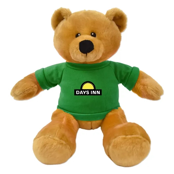 Soft plush stuffed bear with customizable t-shirt.... from ASI 98360 WOWLine