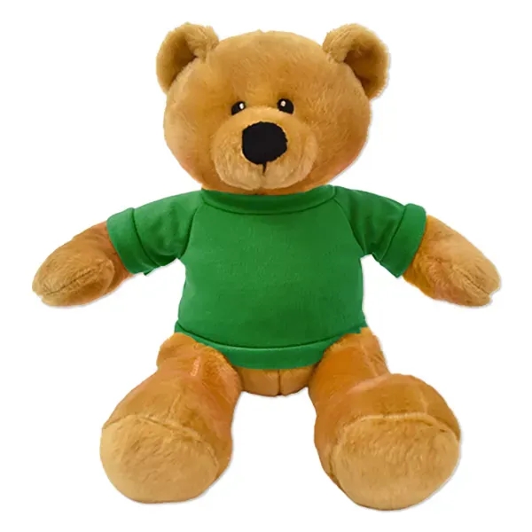 Soft plush stuffed bear with customizable t-shirt.... from ASI 98360 WOWLine