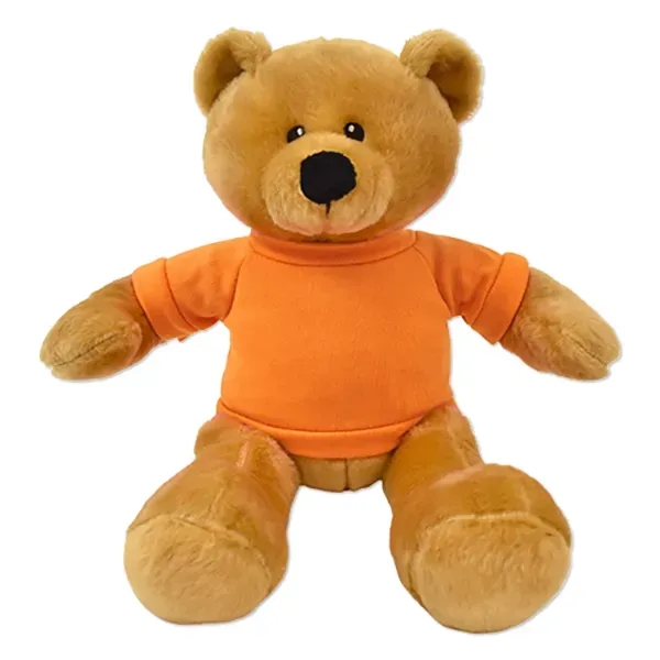 Soft plush stuffed bear with customizable t-shirt.... from ASI 98360 WOWLine