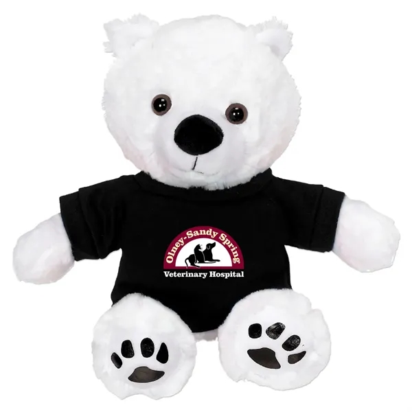 Stuffed polar bear with a customizable t-shirt.... from ASI 98360 WOWLine