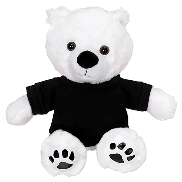 Stuffed polar bear with a customizable t-shirt.... from ASI 98360 WOWLine