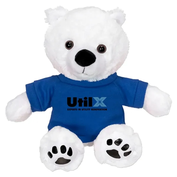 Stuffed polar bear with a customizable t-shirt.... from ASI 98360 WOWLine