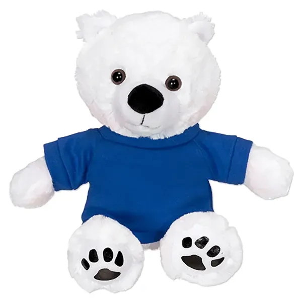 Stuffed polar bear with a customizable t-shirt.... from ASI 98360 WOWLine