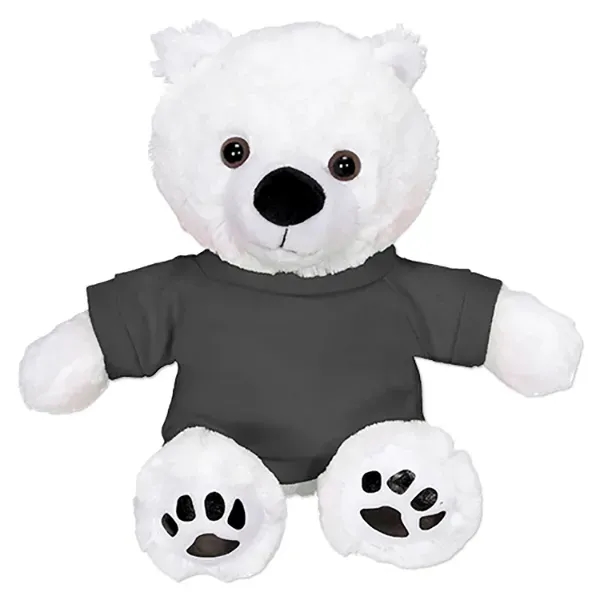 Stuffed polar bear with a customizable t-shirt.... from ASI 98360 WOWLine