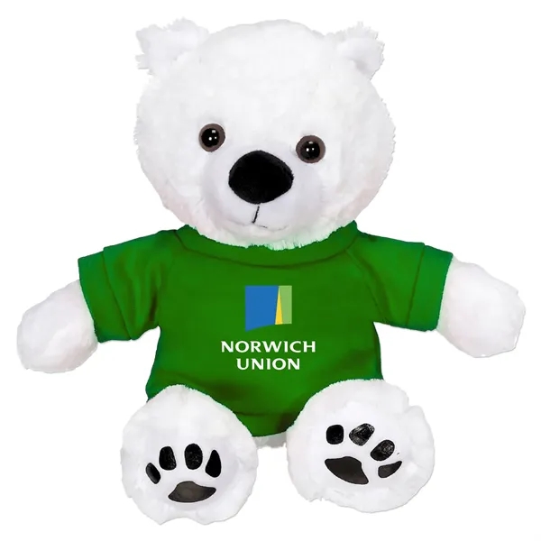Stuffed polar bear with a customizable t-shirt.... from ASI 98360 WOWLine