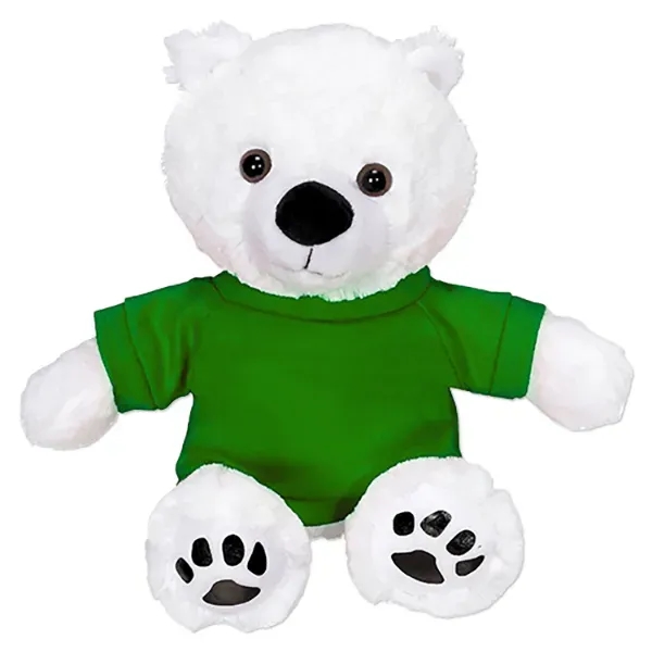 Stuffed polar bear with a customizable t-shirt.... from ASI 98360 WOWLine