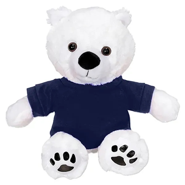 Stuffed polar bear with a customizable t-shirt.... from ASI 98360 WOWLine