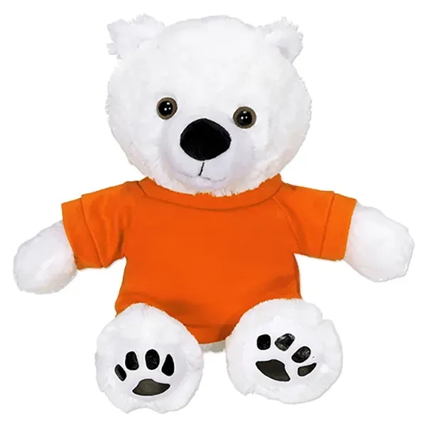 Stuffed polar bear with a customizable t-shirt.... from ASI 98360 WOWLine