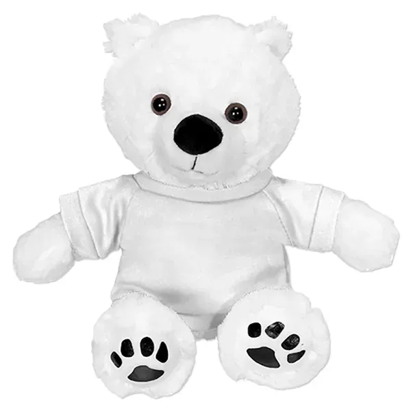 Stuffed polar bear with a customizable t-shirt.... from ASI 98360 WOWLine