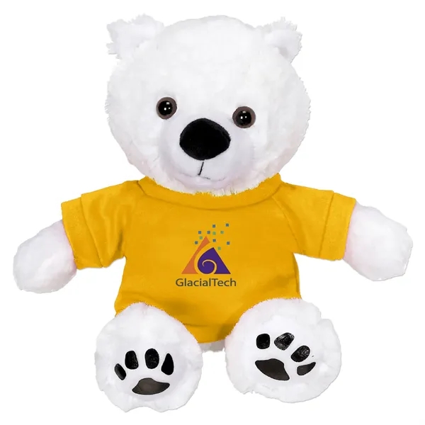 Stuffed polar bear with a customizable t-shirt.... from ASI 98360 WOWLine